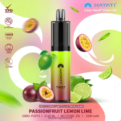 Hayati Flavour List - Hayati Twist kertakäyttöinen 468Z4J78 passionhedelmä sitruuna lime