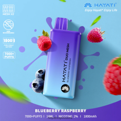 Hayati Flavours - Hayati Duo Mesh kertakäyttöinen 468Z4J167 mustikka vadelma