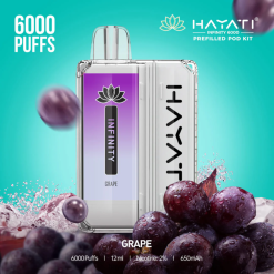 Hayati Store Suomi - Hayati Infinity 6000 pod-sarjaa 468Z4J150 rypäleen