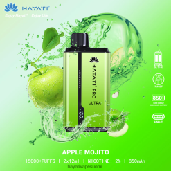 Hayati Store Suomi - Hayati Pro Ultra kertakäyttöinen 15 000 suihketta 468Z4J200 omena mojito