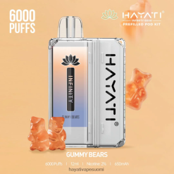 Hayati Suomi - Hayati Infinity 6000 pod-sarjaa 468Z4J151 nallekarkkeja
