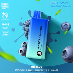 Hayati Vape Flavours - Hayati Duo Mesh kertakäyttöinen 468Z4J174 herra sininen