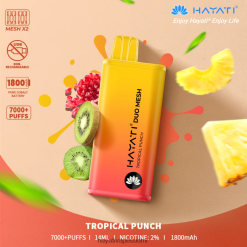 Hayati Vape Flavours - Hayati Duo Mesh kertakäyttöinen 468Z4J184 trooppinen booli