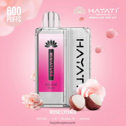 Hayati Vape Flavours - Hayati Miniature 600 pussisarjaa 468Z4J44 ruusulitsi