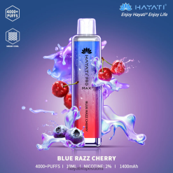 Hayati Vape Flavours - Hayati Pro Max kertakäyttöinen 468Z4J94 sininen razz kirsikka