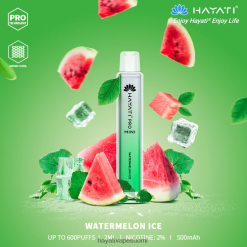 Hayati Vape Flavours - Hayati Pro Mini kertakäyttöinen 468Z4J24 vesimeloni jäätä