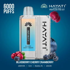 Hayati Vape Near Me - Hayati Infinity 6000 pod-sarjaa 468Z4J145 mustikka kirsikka karpalo