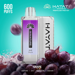 Hayati Vape Review - Hayati Miniature 600 pussisarjaa 468Z4J36 rypäleen
