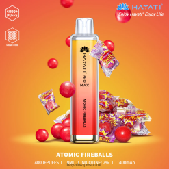 Hayati Vape Shop - Hayati Pro Max kertakäyttöinen 468Z4J89 atomi tulipallo