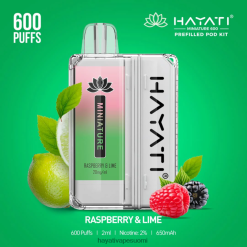 Hayati Vape Suomi - Hayati Miniature 600 pussisarjaa 468Z4J43 vadelma & lime