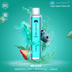 Hayati Vape Suomi - Hayati Pro Max kertakäyttöinen 468Z4J113 herra sininen